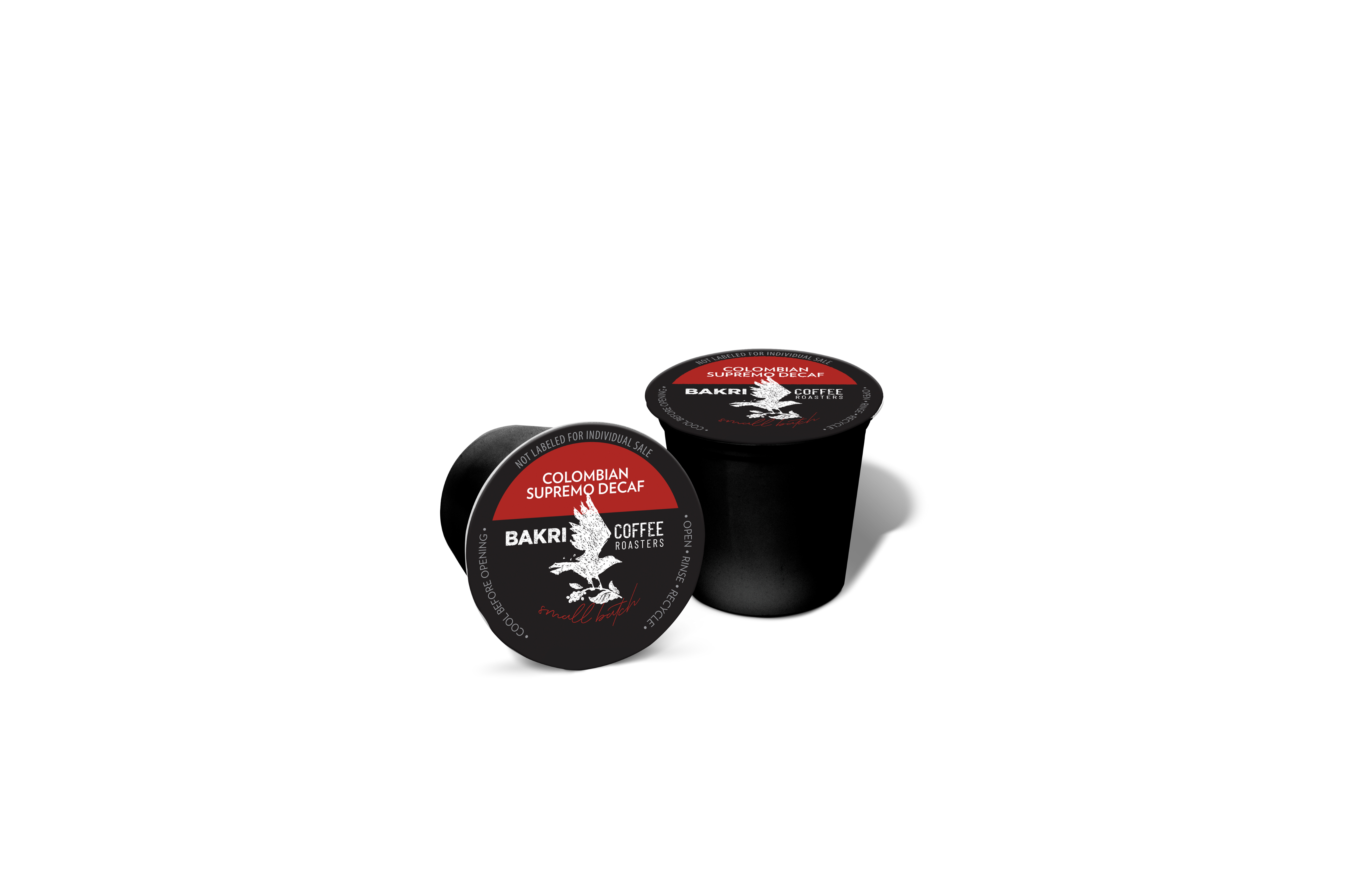COLOMBIAN SUPREMO DECAF BAKRI CUPS
