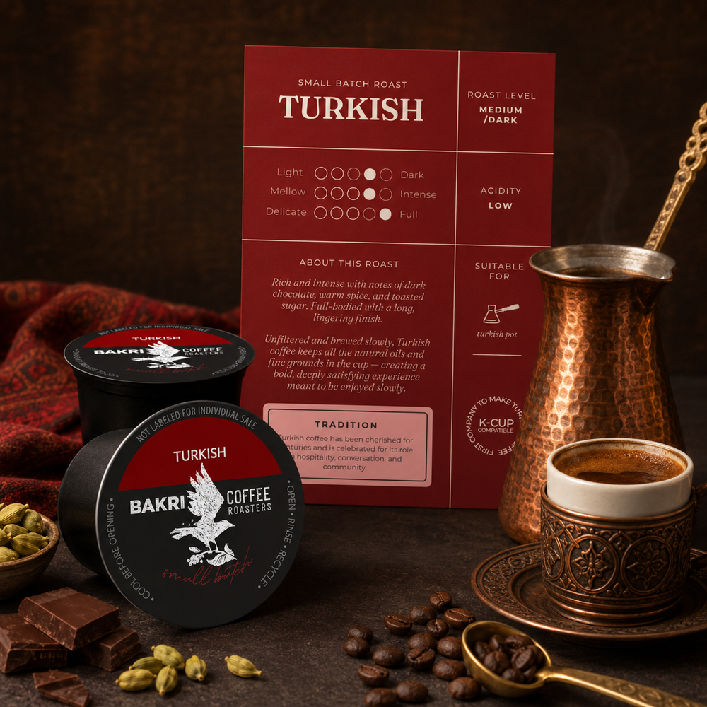 Bakri K-Cups Pack (24 Count) – Premium Coffee Flavors
